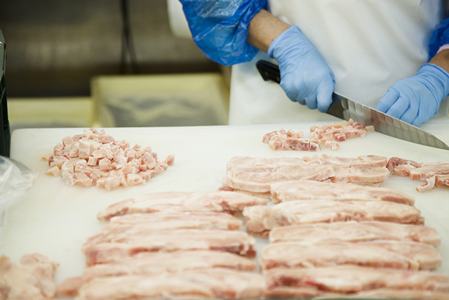 食肉加工製品工場